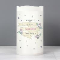 Personalised Garden Bloom LED Candle Extra Image 3 Preview
